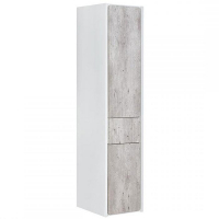 Шкаф пенал Roca Ronda 32 ZRU9303006 R подвесной Бетон Белый матовый, купить, цена, заказать, магазин, доставка, скидка, промокод, купить, цена, заказать, магазин, доставка, скидка, промокод