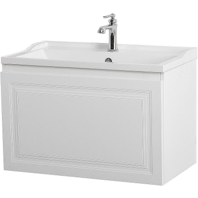 Тумба под раковину Cezares Giubileo 80 GIUBILEO-N-80-1C-SO-FS-P подвесная Ясень брашированный