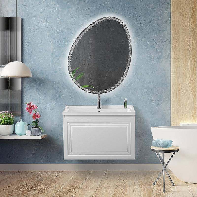 Тумба под раковину Cezares Giubileo 80 GIUBILEO-N-80-1C-SO-FS-P подвесная Ясень брашированный, купить, цена, заказать, магазин, доставка, скидка, промокод, купить, цена, заказать, магазин, доставка, скидка, промокод