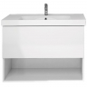 Тумба под раковину Dreja Perfecto 60 99.0806 подвесная Белый глянец, купить, цена, заказать, магазин, доставка, скидка, промокод, купить, цена, заказать, магазин, доставка, скидка, промокод