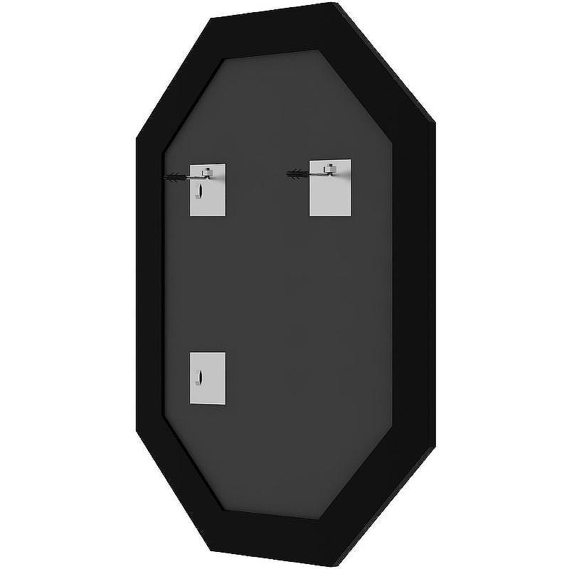 Зеркало Evoform Polygon 90х70 BY 7255 в багетной раме - Виньетка серебро 109, купить, цена, заказать, магазин, доставка, скидка, промокод, купить, цена, заказать, магазин, доставка, скидка, промокод