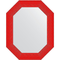 Зеркало Evoform Polygon 76х61 BY 7298 в багетной раме - Красная волна 89, купить, цена, заказать, магазин, доставка, скидка, промокод, купить, цена, заказать, магазин, доставка, скидка, промокод