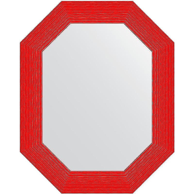 Зеркало Evoform Polygon 76х61 BY 7298 в багетной раме - Красная волна 89, купить, цена, заказать, магазин, доставка, скидка, промокод, купить, цена, заказать, магазин, доставка, скидка, промокод