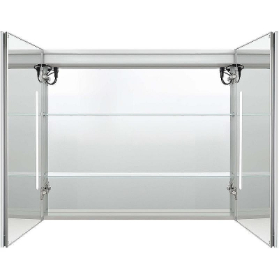 Зеркальный шкаф Aquatek 80 AQ7809-MLC с подсветкой Хром