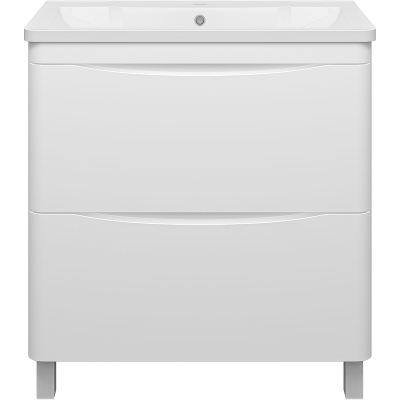 Тумба с раковиной Misty Атлантик 80 УТ000012713 Белая