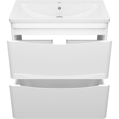 Тумба с раковиной Misty Атлантик 80 УТ000012713 Белая