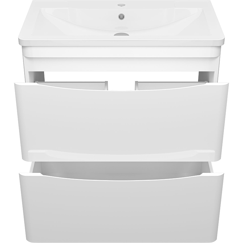 Тумба с раковиной Misty Атлантик 80 УТ000012713 Белая, купить, цена, заказать, магазин, доставка, скидка, промокод, купить, цена, заказать, магазин, доставка, скидка, промокод