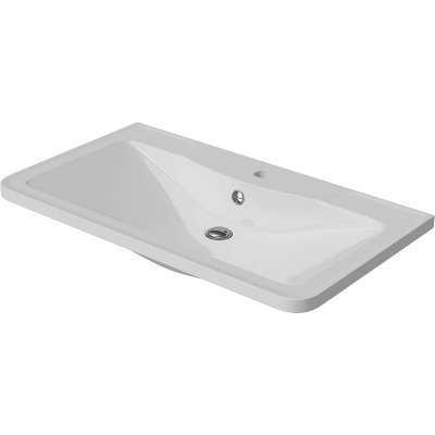 Тумба с раковиной Misty Атлантик 80 УТ000012713 Белая