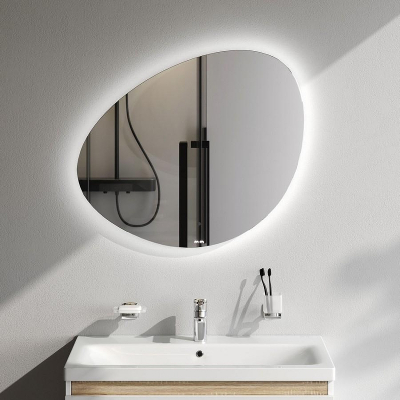 Зеркало AM.PM X-Joy 80 M85MOX50801WG с подсветкой с ИК-сенсорным выключателем