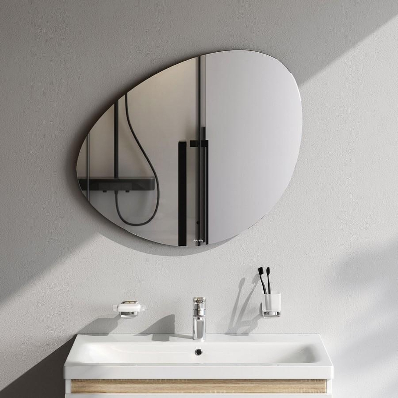 Зеркало AM.PM X-Joy 80 M85MOX50801WG с подсветкой с ИК-сенсорным выключателем, купить, цена, заказать, магазин, доставка, скидка, промокод, купить, цена, заказать, магазин, доставка, скидка, промокод