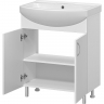 Тумба с раковиной Misty Изео 70 УТ000015762 Белая, купить, цена, заказать, магазин, доставка, скидка, промокод, купить, цена, заказать, магазин, доставка, скидка, промокод