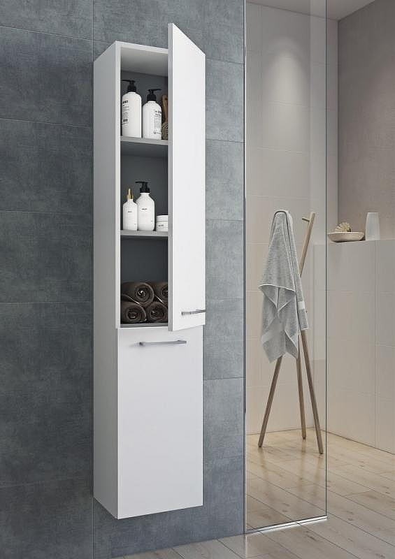 Шкаф пенал Cersanit Lara 30 63417 подвесной Орех, купить, цена, заказать, магазин, доставка, скидка, промокод, купить, цена, заказать, магазин, доставка, скидка, промокод