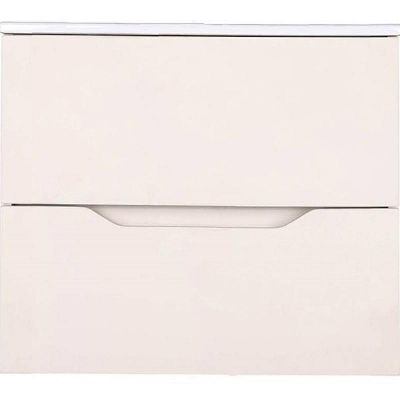 Тумба с раковиной Orange Line 60 Li-60Tua+Ra подвесная Айвори матовый