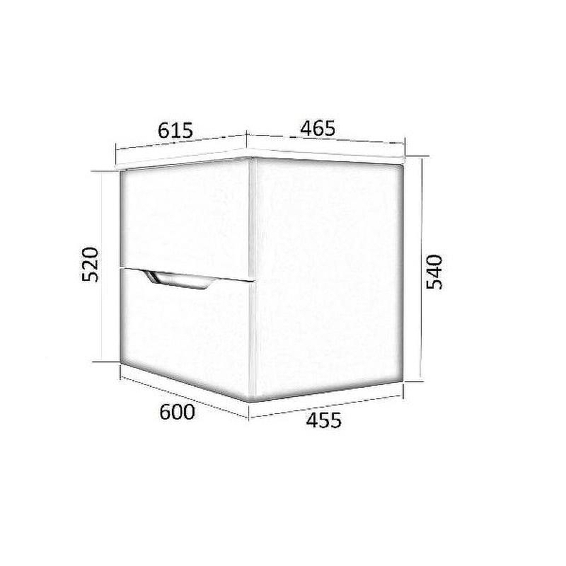Тумба с раковиной Orange Line 60 Li-60Tua+Ra подвесная Айвори матовый, купить, цена, заказать, магазин, доставка, скидка, промокод, купить, цена, заказать, магазин, доставка, скидка, промокод