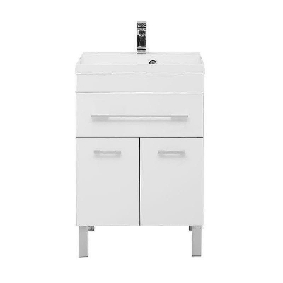 Тумба с раковиной Aquanet Верона 58 213028 Белая