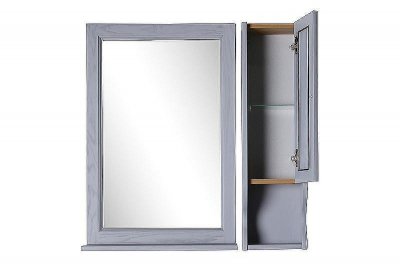 Комплект мебели для ванной ASB-Woodline Гранда 85 Grigio