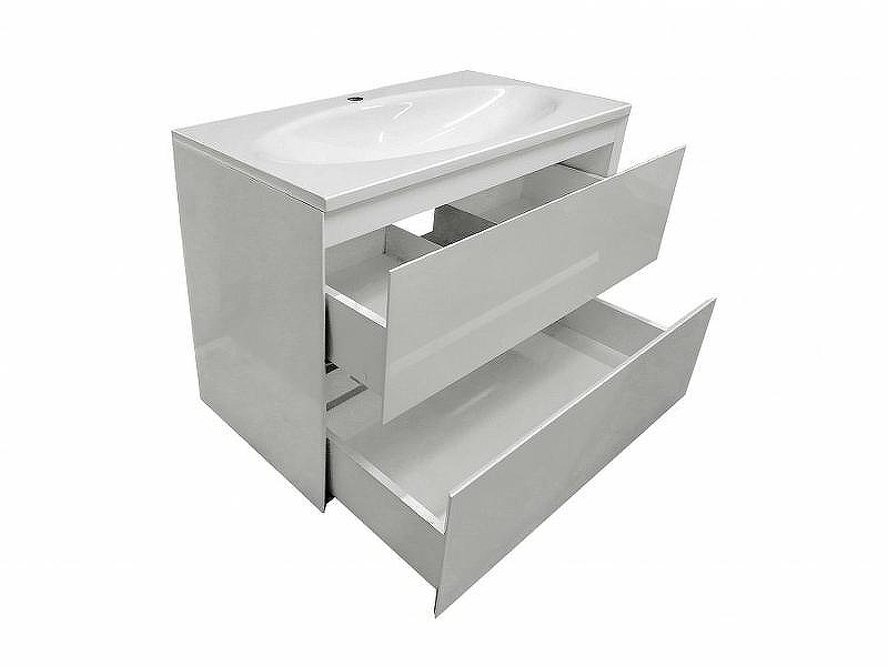 Тумба с раковиной Эстет Malta 80 ФР-00007058 подвесная Белая, купить, цена, заказать, магазин, доставка, скидка, промокод, купить, цена, заказать, магазин, доставка, скидка, промокод