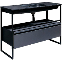 Консоль под раковину Boheme Armadi Art Loft 120 893-120 Черная, купить, цена, заказать, магазин, доставка, скидка, промокод, купить, цена, заказать, магазин, доставка, скидка, промокод