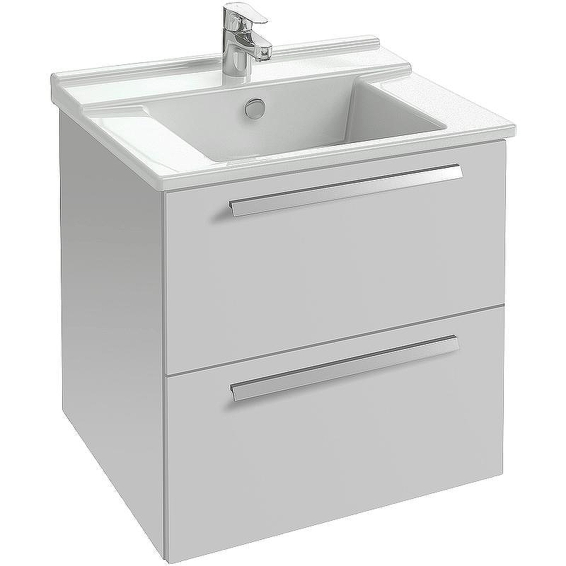 Тумба под раковину Jacob Delafon Struktura EB1276-N18 57 подвесная Белая, купить, цена, заказать, магазин, доставка, скидка, промокод, купить, цена, заказать, магазин, доставка, скидка, промокод