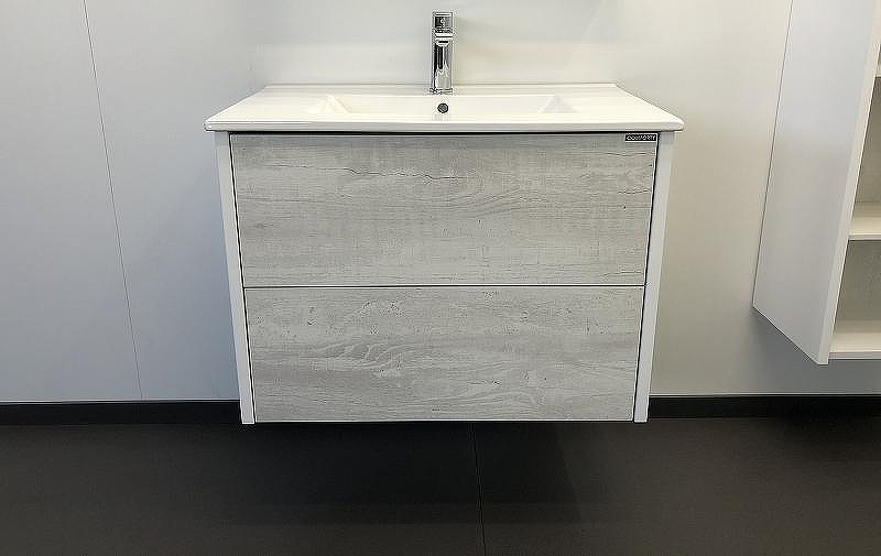 Тумба с раковиной Comforty Женева 75 00004137097 подвесная Дуб белый, купить, цена, заказать, магазин, доставка, скидка, промокод, купить, цена, заказать, магазин, доставка, скидка, промокод