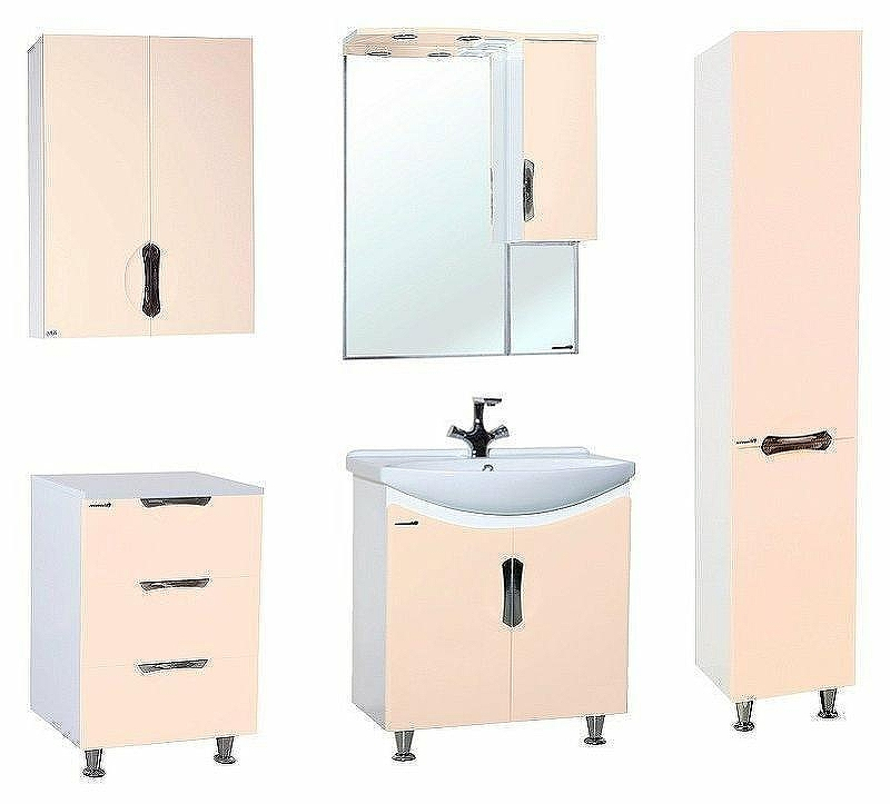 Шкаф пенал Bellezza Лагуна 35 R 4622107001078 Бежевый Белый, купить, цена, заказать, магазин, доставка, скидка, промокод, купить, цена, заказать, магазин, доставка, скидка, промокод