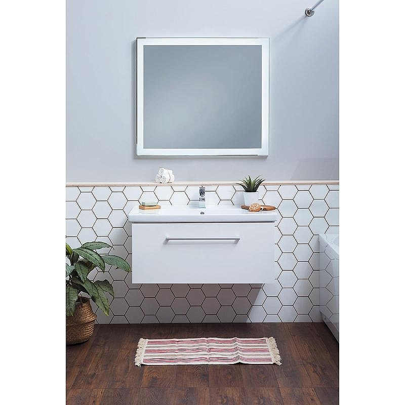 Тумба под раковину Dreja Big Inn 65 77.0201W подвесная Белый глянец, купить, цена, заказать, магазин, доставка, скидка, промокод, купить, цена, заказать, магазин, доставка, скидка, промокод