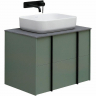 Тумба под раковину Allen Brau Reality 70 1.32004.CGM подвесная Олива матовая, купить, цена, заказать, магазин, доставка, скидка, промокод, купить, цена, заказать, магазин, доставка, скидка, промокод