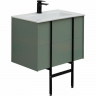 Тумба под раковину Allen Brau Reality 70 1.32004.CGM подвесная Олива матовая, купить, цена, заказать, магазин, доставка, скидка, промокод, купить, цена, заказать, магазин, доставка, скидка, промокод