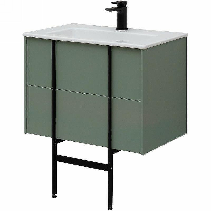 Тумба под раковину Allen Brau Reality 70 1.32004.CGM подвесная Олива матовая, купить, цена, заказать, магазин, доставка, скидка, промокод, купить, цена, заказать, магазин, доставка, скидка, промокод