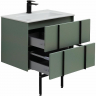 Тумба под раковину Allen Brau Reality 70 1.32004.CGM подвесная Олива матовая, купить, цена, заказать, магазин, доставка, скидка, промокод, купить, цена, заказать, магазин, доставка, скидка, промокод