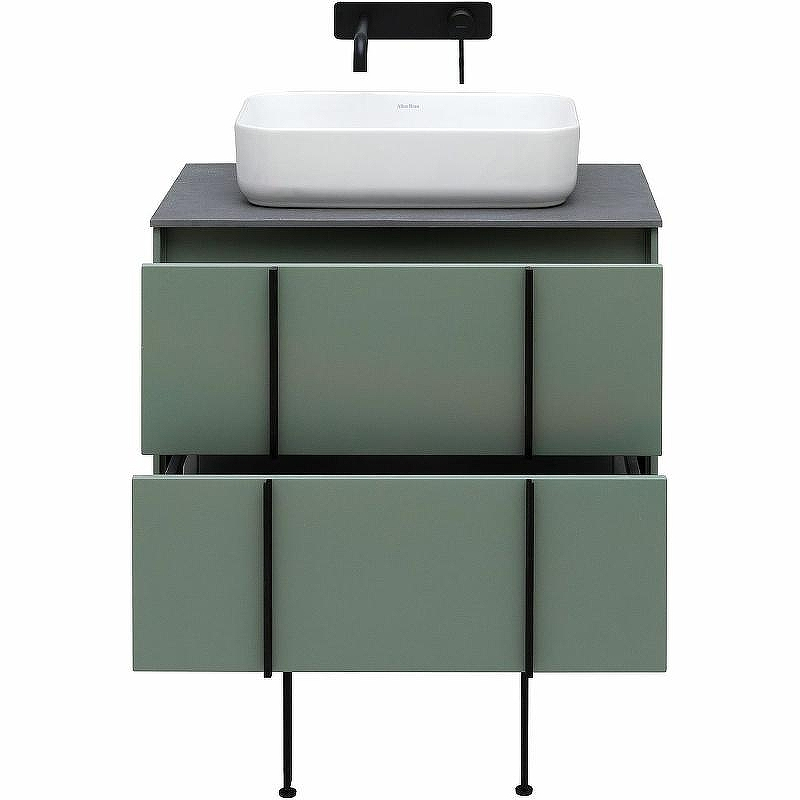 Тумба под раковину Allen Brau Reality 70 1.32004.CGM подвесная Олива матовая, купить, цена, заказать, магазин, доставка, скидка, промокод, купить, цена, заказать, магазин, доставка, скидка, промокод