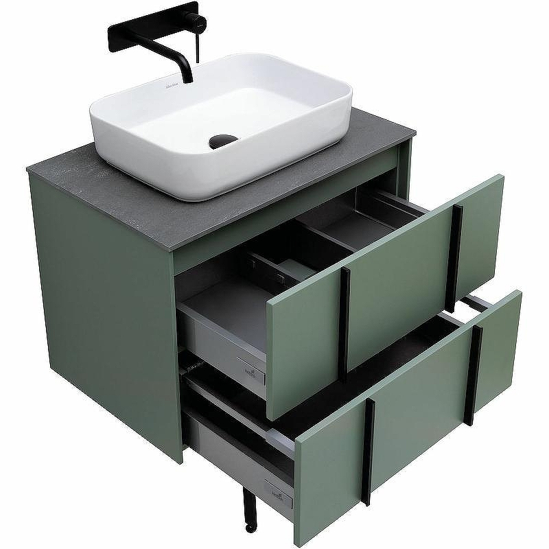 Тумба под раковину Allen Brau Reality 70 1.32004.CGM подвесная Олива матовая, купить, цена, заказать, магазин, доставка, скидка, промокод, купить, цена, заказать, магазин, доставка, скидка, промокод