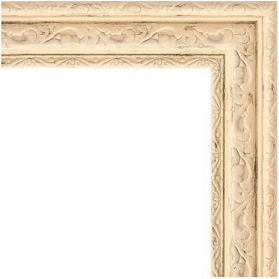 Зеркало Evoform Definite 143х53 BY 1070 в багетной раме - Слоновая кость 51