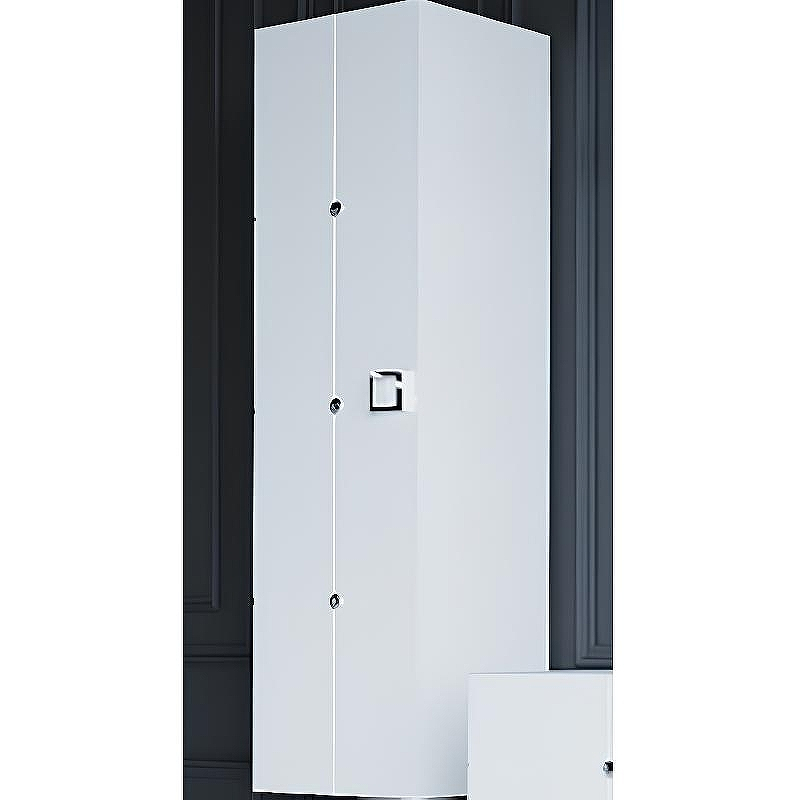 Шкаф пенал Boheme Armadi Art Vallessi Avantgarde Piazza 35 844-WCR подвесной Белый Хром, купить, цена, заказать, магазин, доставка, скидка, промокод, купить, цена, заказать, магазин, доставка, скидка, промокод