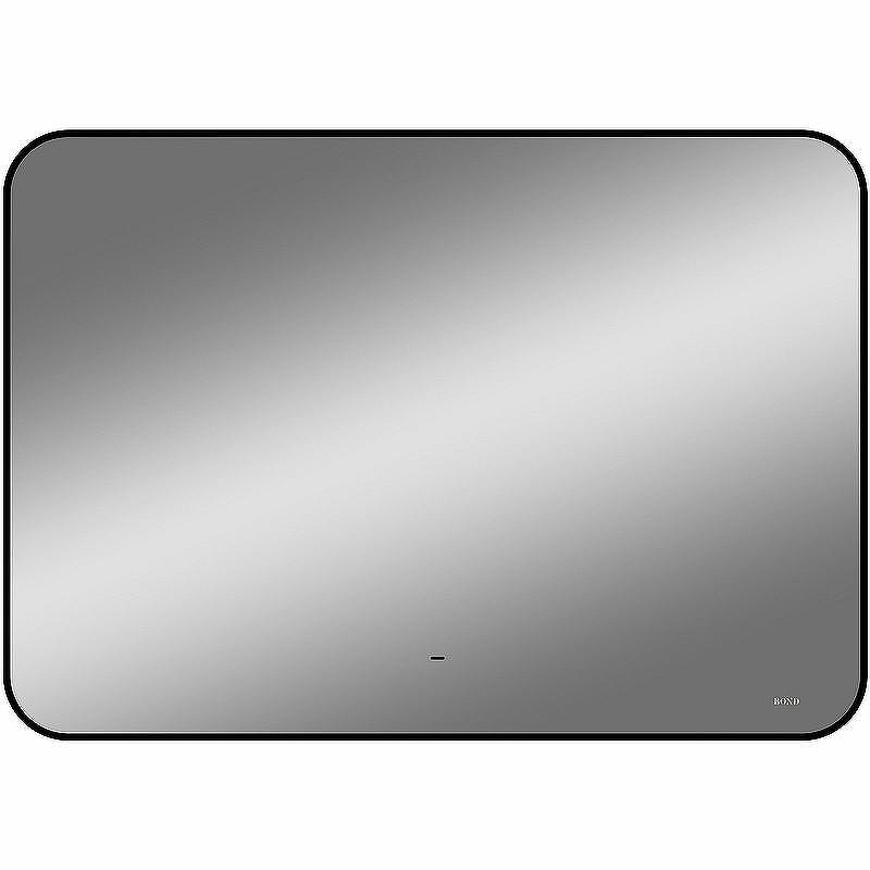 Зеркало Bond Loft 100x80 M35ZE-10080 с подсветкой Черное глянцевое с бесконтактным выключателем, купить, цена, заказать, магазин, доставка, скидка, промокод, купить, цена, заказать, магазин, доставка, скидка, промокод