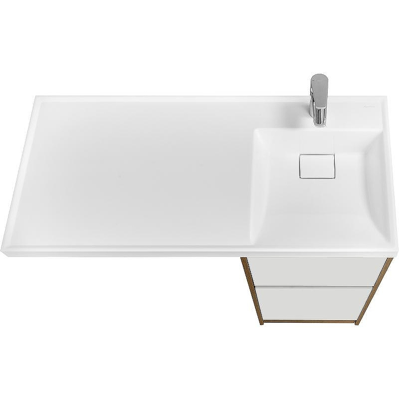 Тумба под раковину Aquaton Лондри 105 1A267001LHDR0 Дуб Рустикальный без фасада, купить, цена, заказать, магазин, доставка, скидка, промокод, купить, цена, заказать, магазин, доставка, скидка, промокод