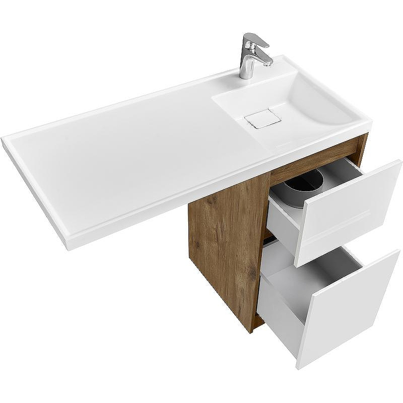 Тумба под раковину Aquaton Лондри 105 1A267001LHDR0 Дуб Рустикальный без фасада, купить, цена, заказать, магазин, доставка, скидка, промокод, купить, цена, заказать, магазин, доставка, скидка, промокод