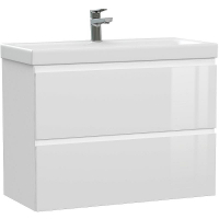 Тумба под раковину Cersanit Moduo 80 64141 подвесная Белая, купить, цена, заказать, магазин, доставка, скидка, промокод, купить, цена, заказать, магазин, доставка, скидка, промокод