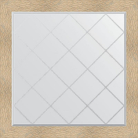 Зеркало Evoform Exclusive-G 106х106 BY 4451 с гравировкой в багетной раме - Золотые дюны 90, купить, цена, заказать, магазин, доставка, скидка, промокод, купить, цена, заказать, магазин, доставка, скидка, промокод