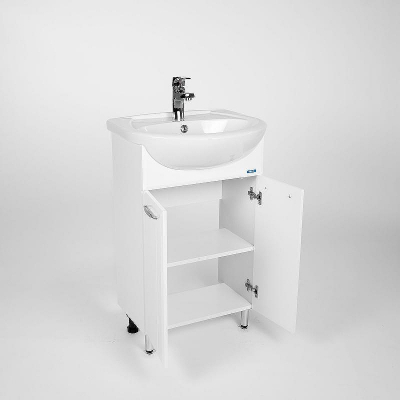 Тумба под раковину VIANT Прага 55 VPRA55ER-T2ST Белая