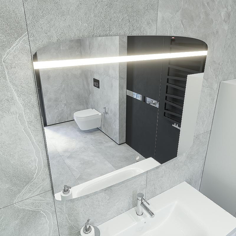 Зеркало Caprigo Софт 100 2062H с подсветкой с сенсорным выключателем и подогревом, купить, цена, заказать, магазин, доставка, скидка, промокод, купить, цена, заказать, магазин, доставка, скидка, промокод