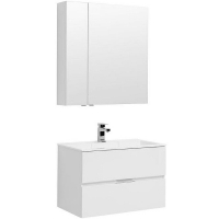 Комплект мебели для ванной Aquanet Алвита 80 237347 подвесной Белый, купить, цена, заказать, магазин, доставка, скидка, промокод, купить, цена, заказать, магазин, доставка, скидка, промокод