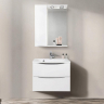 Зеркало со шкафом BelBagno MARINO-SPC-700/750-1A-BL-P-L 70 с подсветкой Bianco Lucido, купить, цена, заказать, магазин, доставка, скидка, промокод, купить, цена, заказать, магазин, доставка, скидка, промокод