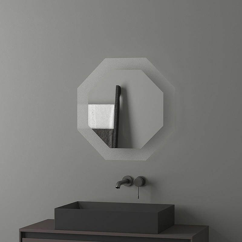 Зеркало Evoform Ledshine 60x60 BY 2503 с подсветкой 19 W - без выключателя - нейтральный белый свет, купить, цена, заказать, магазин, доставка, скидка, промокод, купить, цена, заказать, магазин, доставка, скидка, промокод