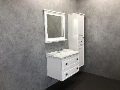 Зеркало Comforty Феррара 80 00004151059 Белое