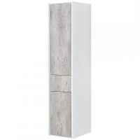 Шкаф пенал Roca Ronda 32 ZRU9303005 L подвесной Бетон Белый матовый, купить, цена, заказать, магазин, доставка, скидка, промокод, купить, цена, заказать, магазин, доставка, скидка, промокод