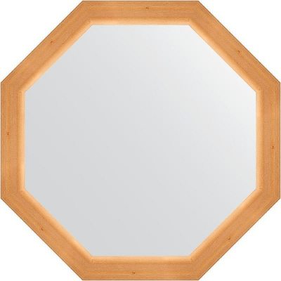 Зеркало Evoform Octagon 72х72 BY 3720 в багетной раме - Сосна 62