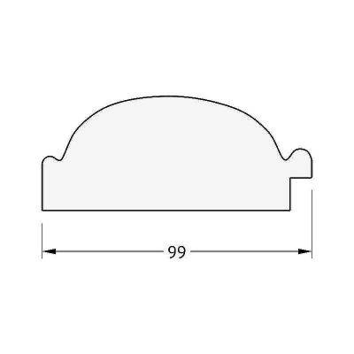 Зеркало Evoform Octagon 59х59 BY 3832 в багетной раме - Византия серебро 99