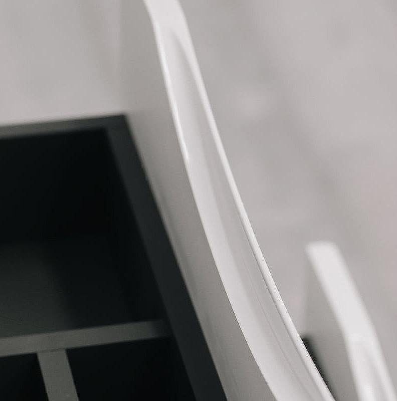 Тумба с раковиной Bond Cube 60 T01605-S05W подвесная Белая матовая, купить, цена, заказать, магазин, доставка, скидка, промокод, купить, цена, заказать, магазин, доставка, скидка, промокод