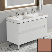 Тумба с раковиной SanVit Форма 120 kforma1202 в цвете Ral Капучино, купить, цена, заказать, магазин, доставка, скидка, промокод, купить, цена, заказать, магазин, доставка, скидка, промокод